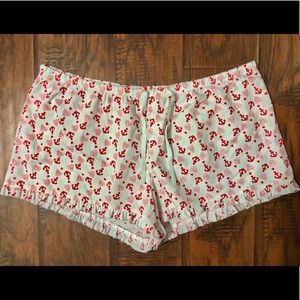 NWT Nautical Heart Ruffled Pajama Shorts